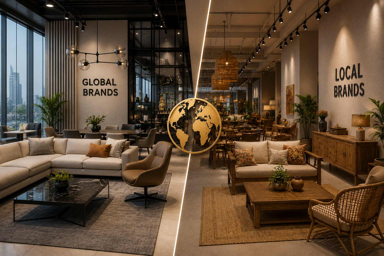 Global vs local furniture brands guide